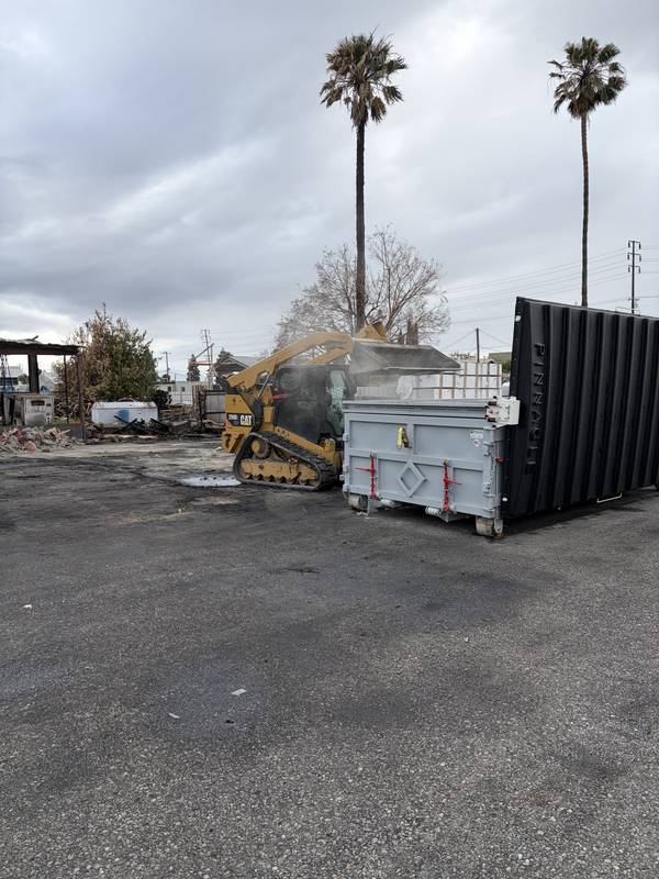 Asbestos testing site